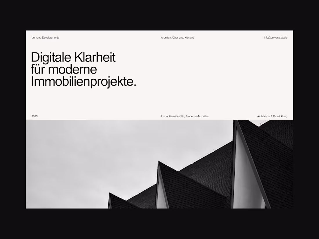 Cover image for Digitale Klarheit für moderne Immobilienprojekte