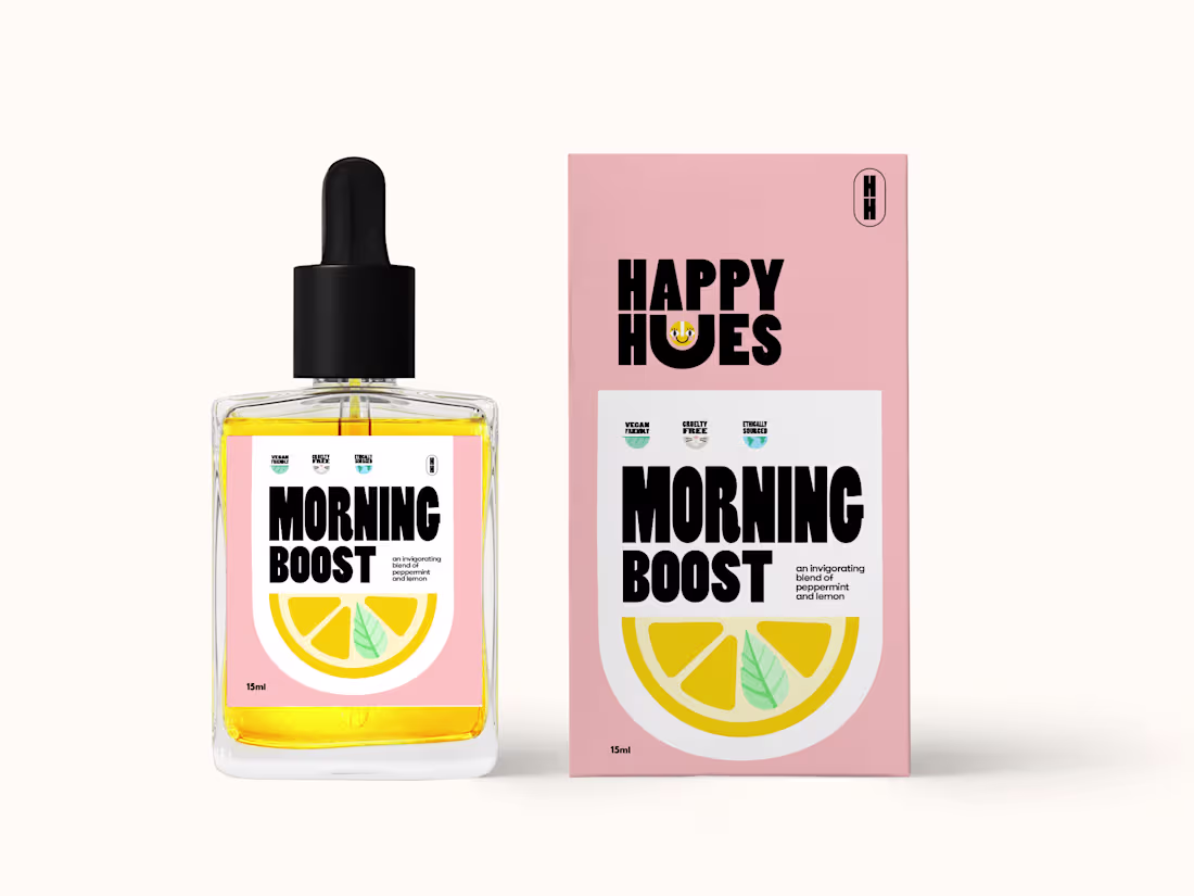 Cover image for Happy Hues Concept Brand Identity
