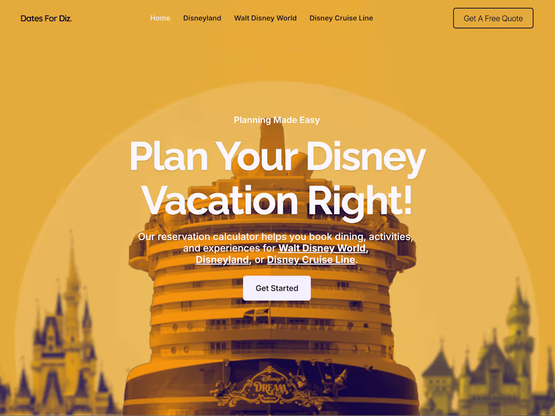 Cover image for Dates For Diz