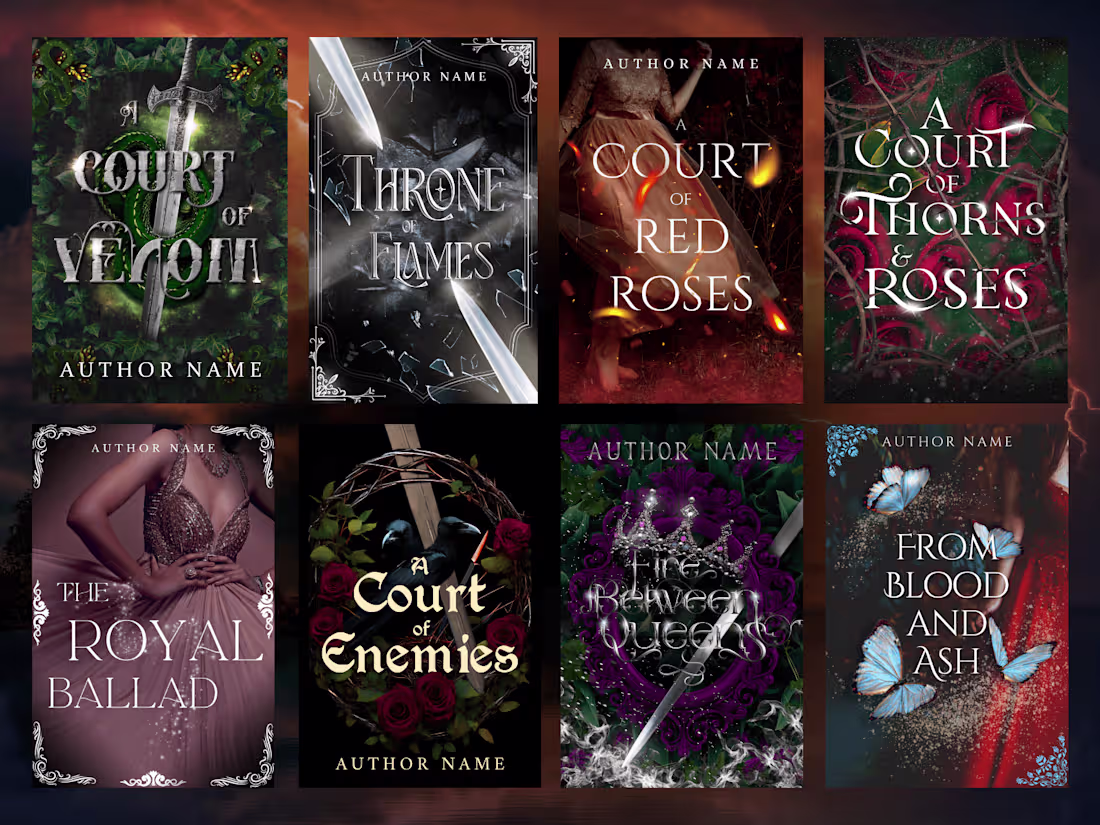 Cover image for Fantasy Novel Cover Design