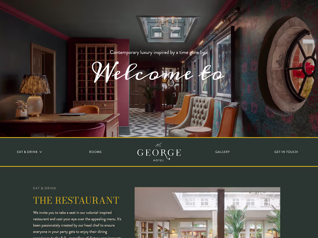 Cover image for The George Hotel — Buckden,