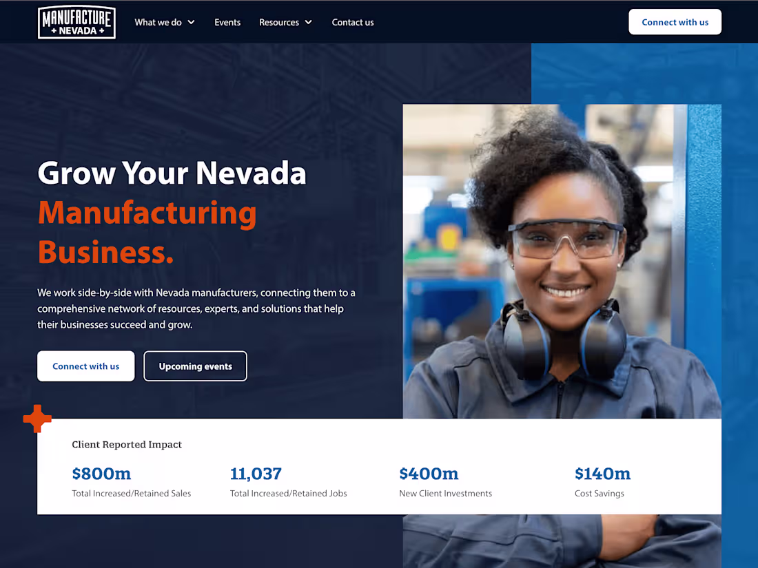 Cover image for Home | Manufacture Nevada