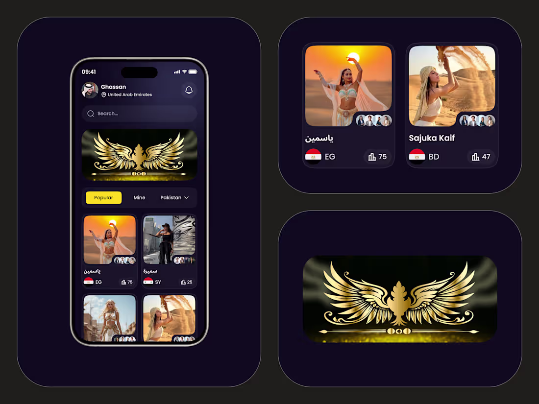 Cover image for Live Arbian Dating AI App