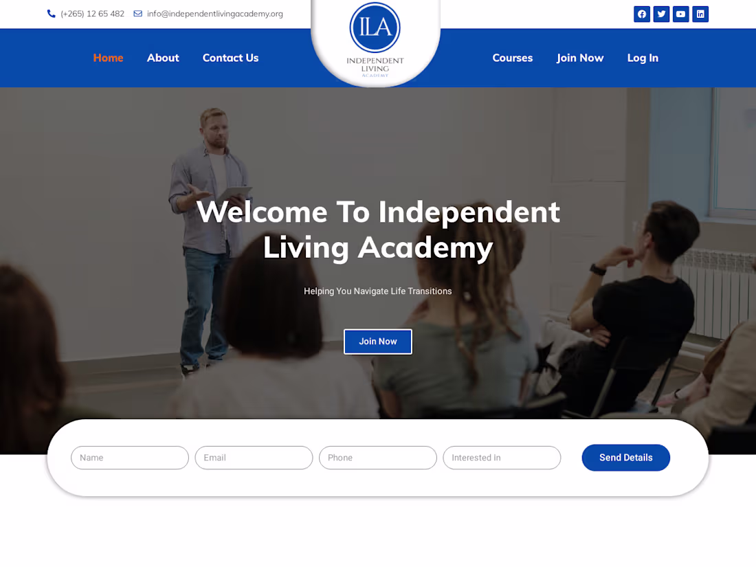 Cover image for Independent Living Academy