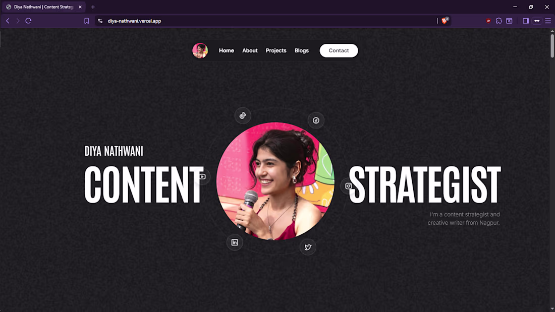 Cover image for A full personal portfolio site