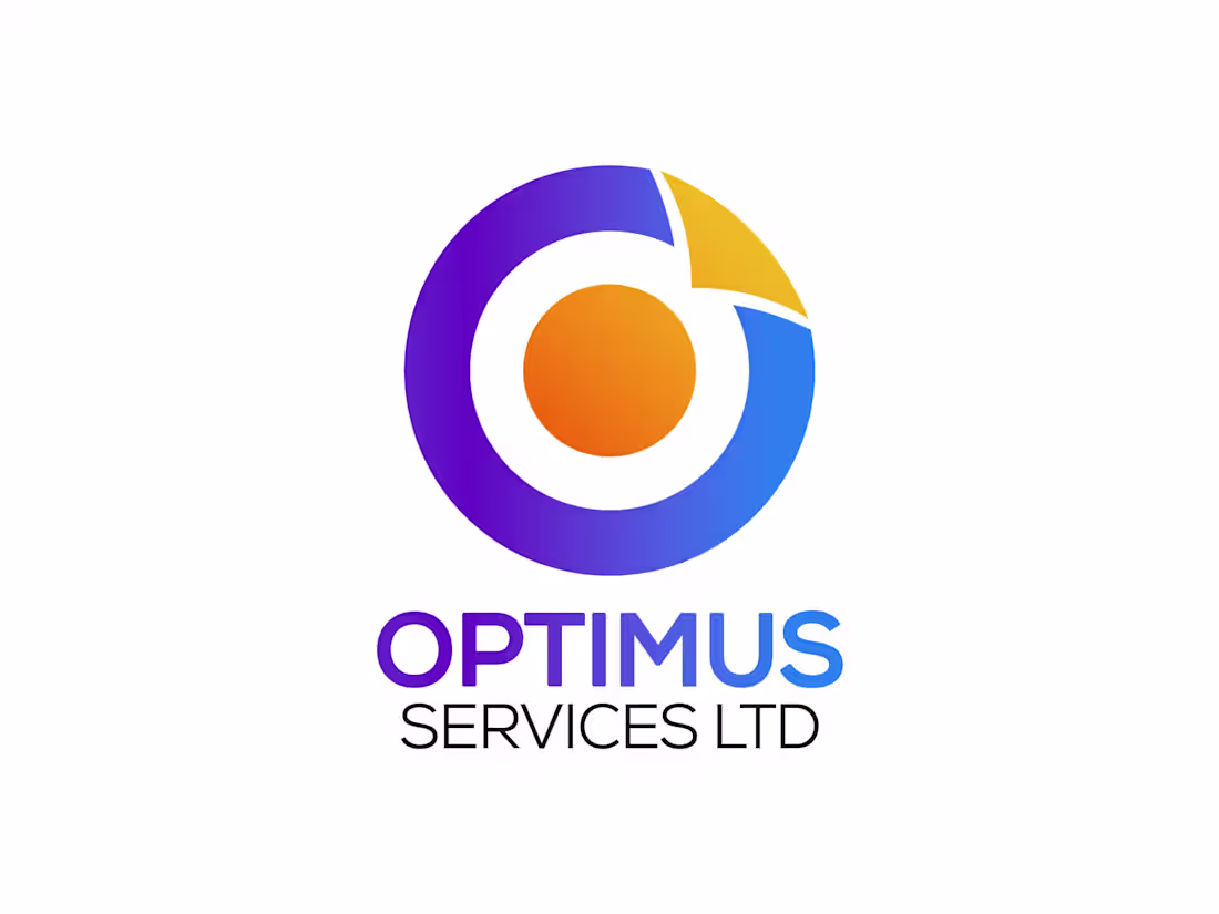 Cover image for Logo design for Optimus® Services Ltd.