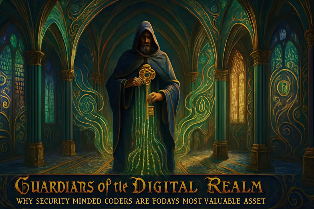 Cover image for Guardians of the Digital Realm: Why Security-Minded Coders Are Today’s Most Valuable Asset