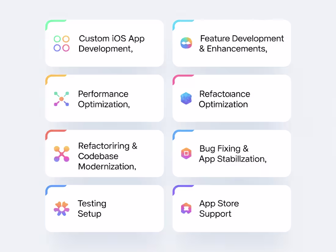 Cover image for Services Offered 📱 Custom iOS App Development End-to-end de...