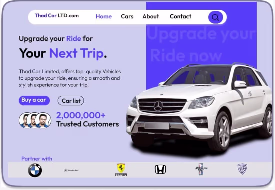 Cover image for The Thad Car Ltd Digital Transformation