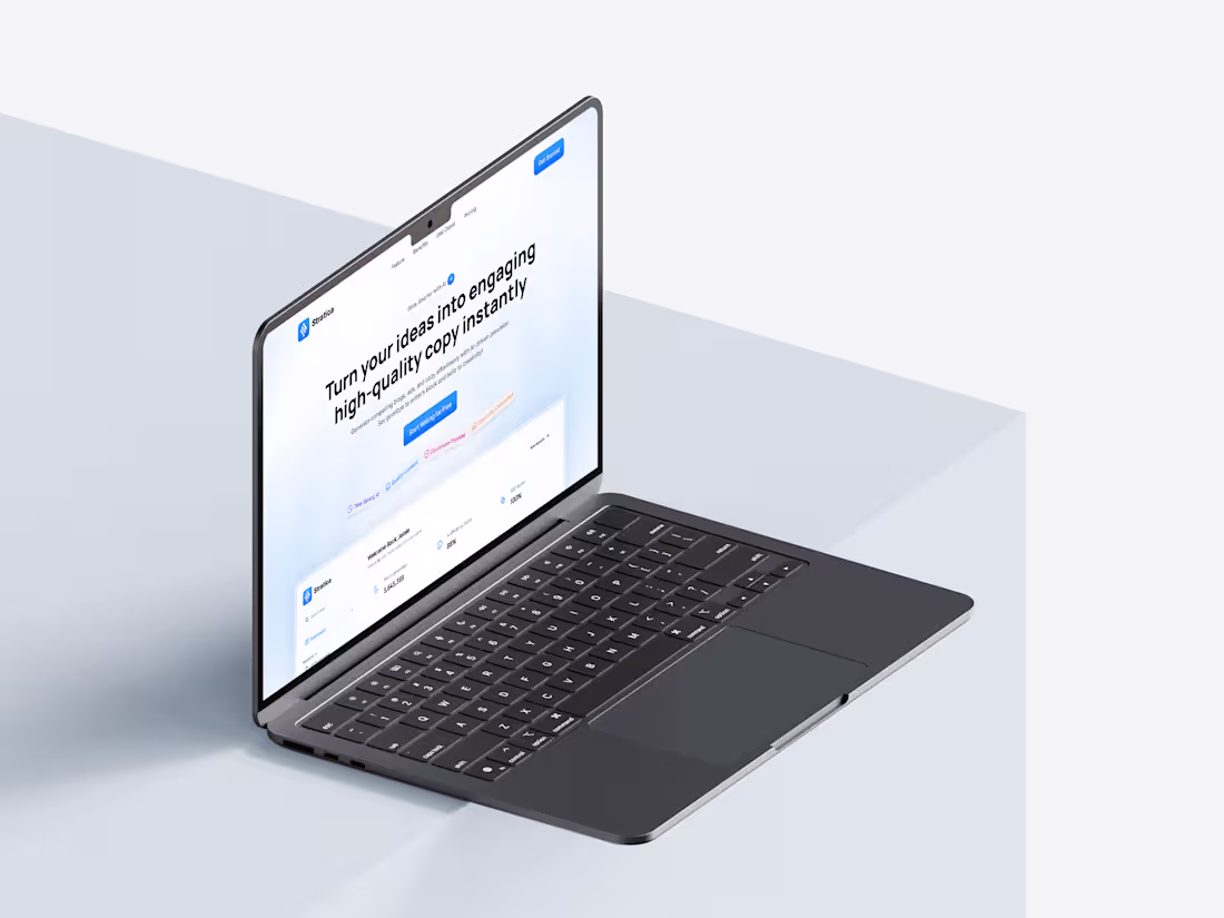 Cover image for Stratica - Saas Website