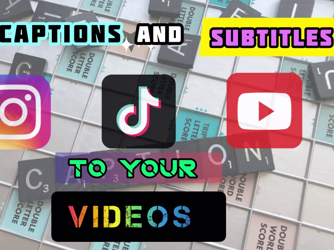 Cover image for Video caption