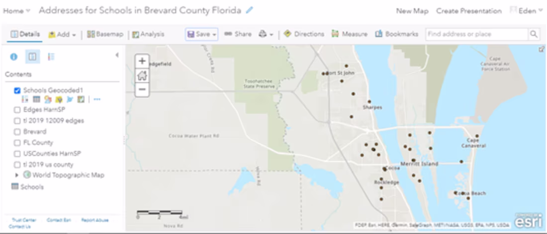 Cover image for Geocoding in ArcGis Online