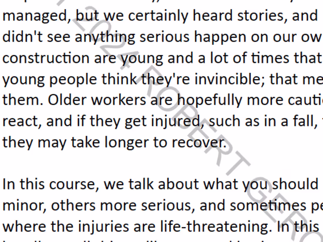 Cover image for Training class transcript and quiz