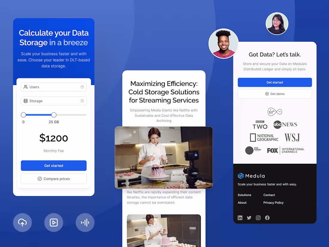 Cover image for Cold Storage UX/UI & Webflow Design