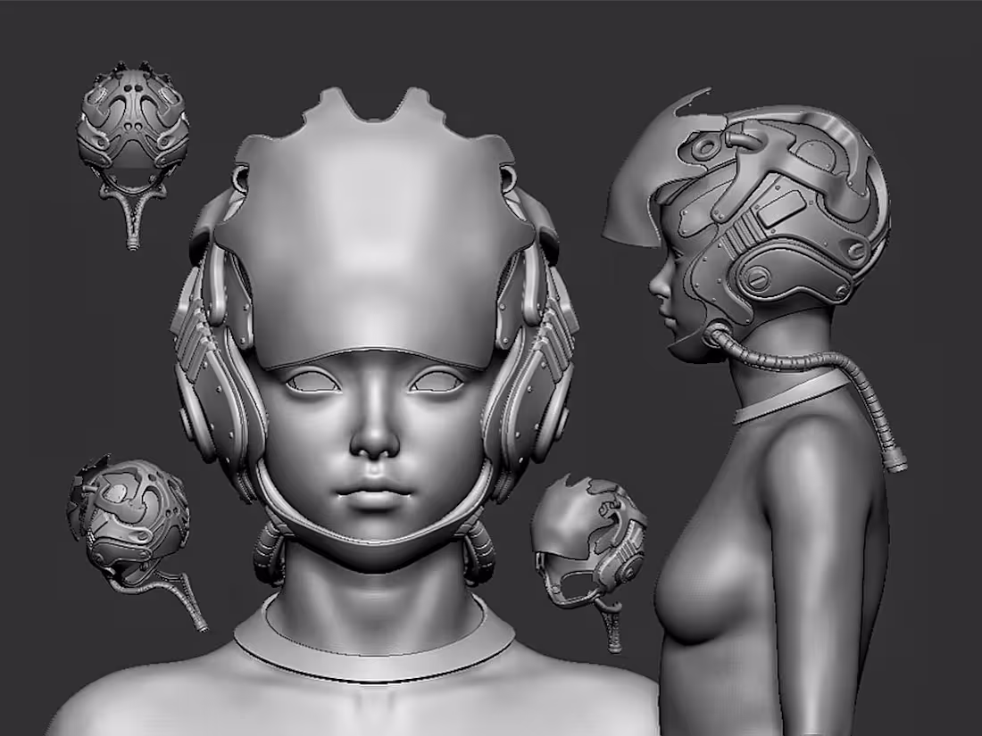 Cover image for 3D CHARACTER MODELING AND DESIGNS