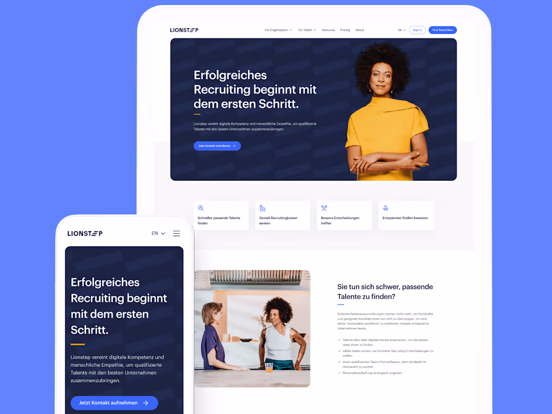 Cover image for Lionstep Marketing Websites