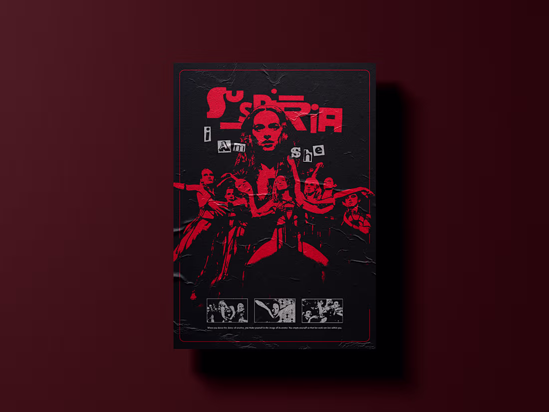 Cover image for Suspiria (2018) poster :: Behance