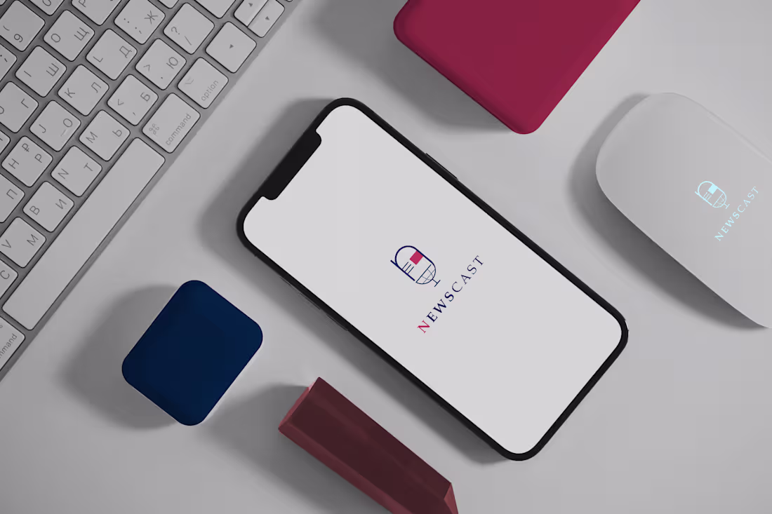 Cover image for Newscast | Branding | Social media post