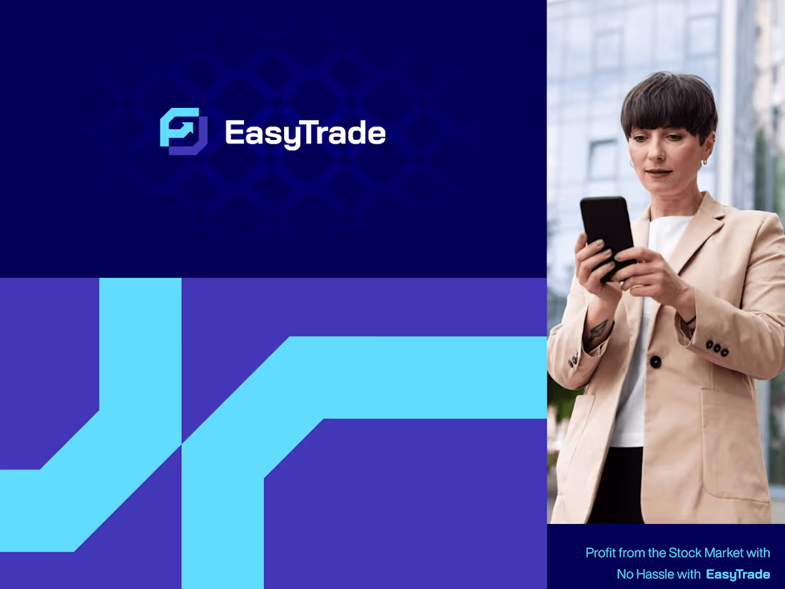 Cover image for EasyTrade - Finance Logo & Branding