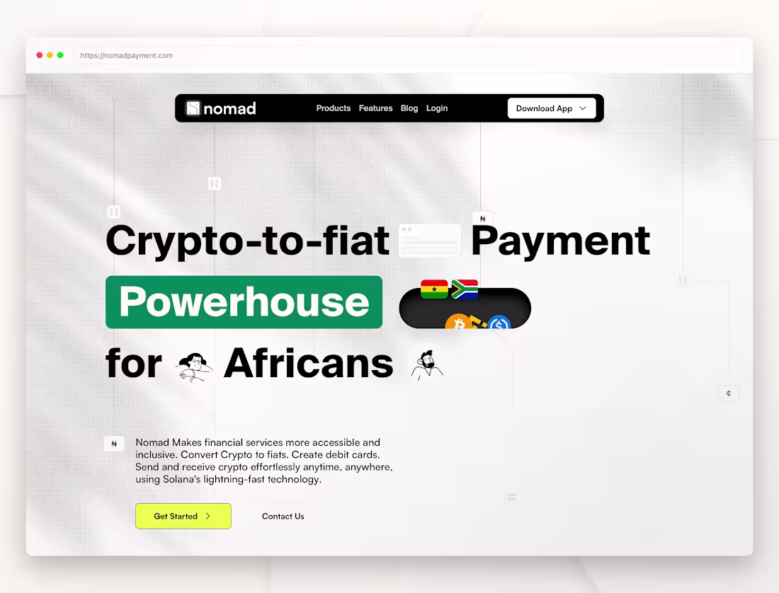 Cover image for Nomad Payment - FinTech Platform