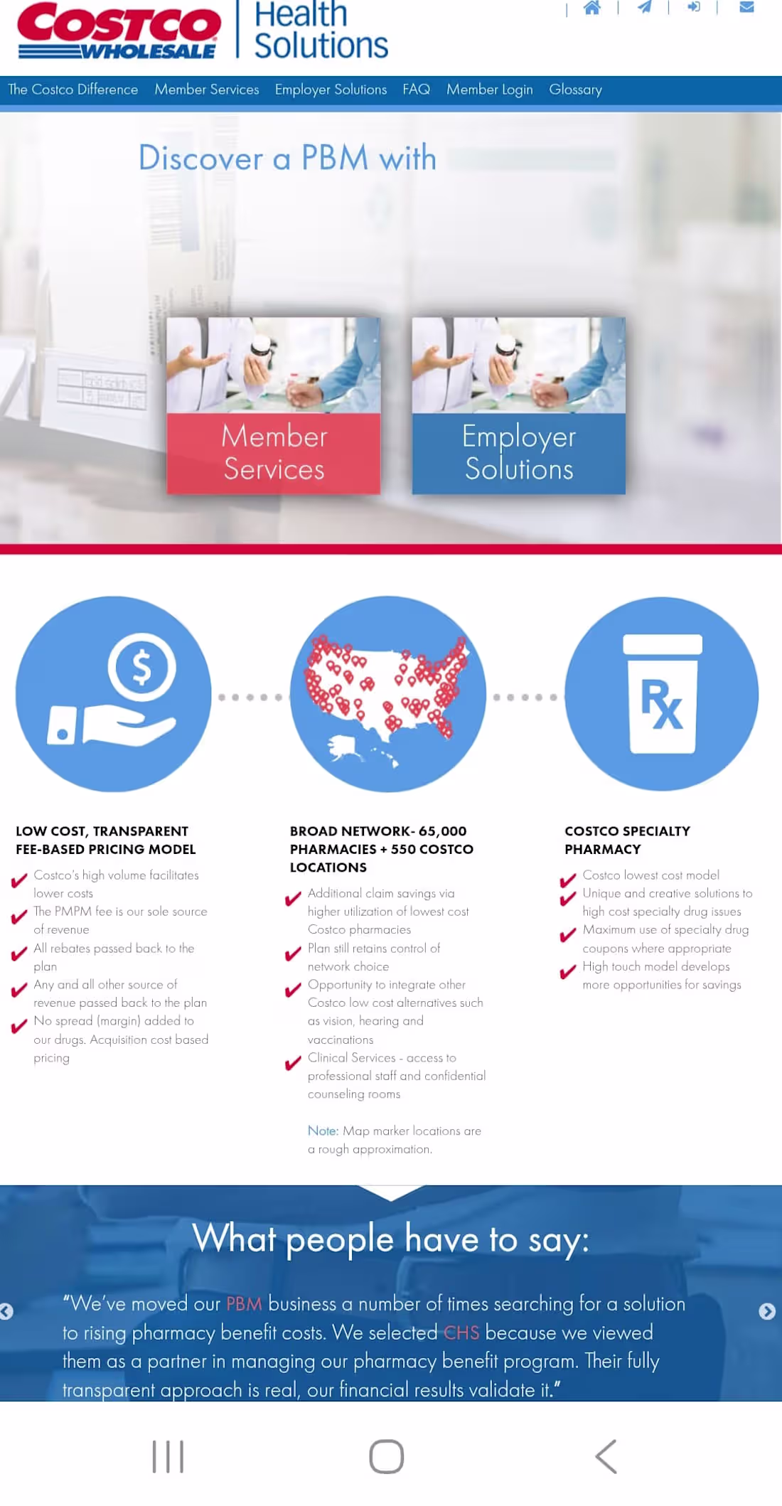 Cover image for Costco Health Solutions SMM