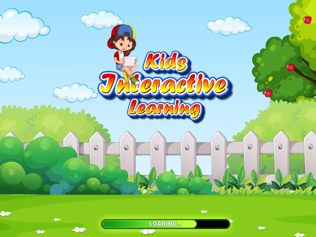 Cover image for Kids interactive learning