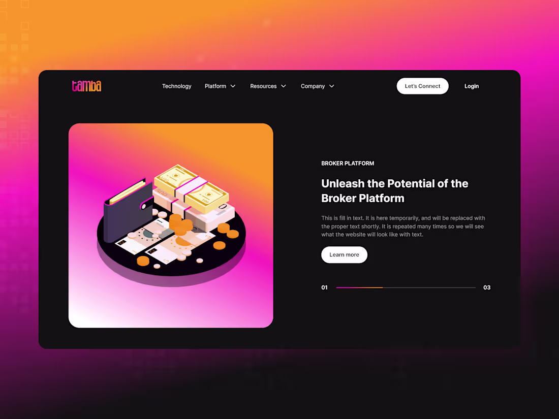 Cover image for Tamba - Webflow Development & Design
