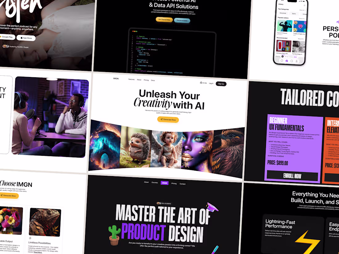 Cover image for Custom Creative & Responsive Landing Pages