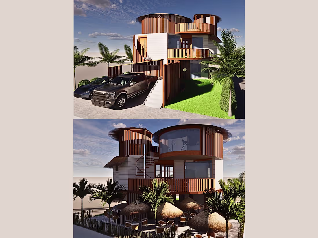 Cover image for Beachfront Residential Cafe