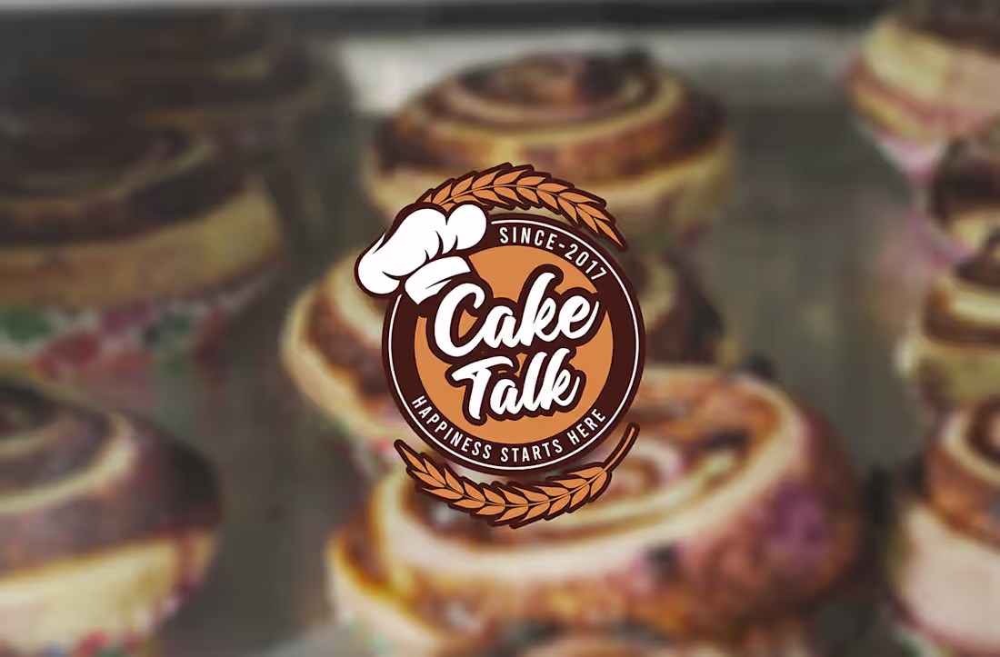Cover image for Logo design | Cake Talk | bakery | confectionary on Behance