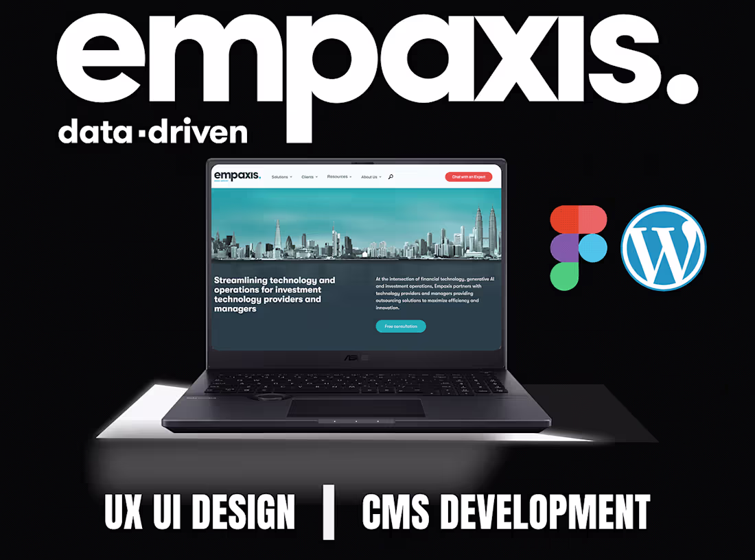 Cover image for Investment Management firm Website Design & Development