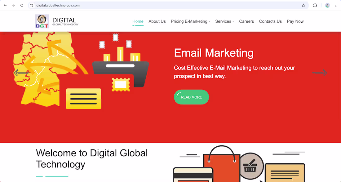 Cover image for Static Landing Page (HTML, CSS & Bootstrap)