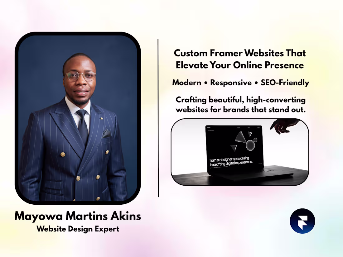 Cover image for Custom Framer Websites That Elevate Your Online Presence
