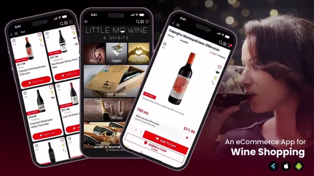 Cover image for An eCommerce App for Wine