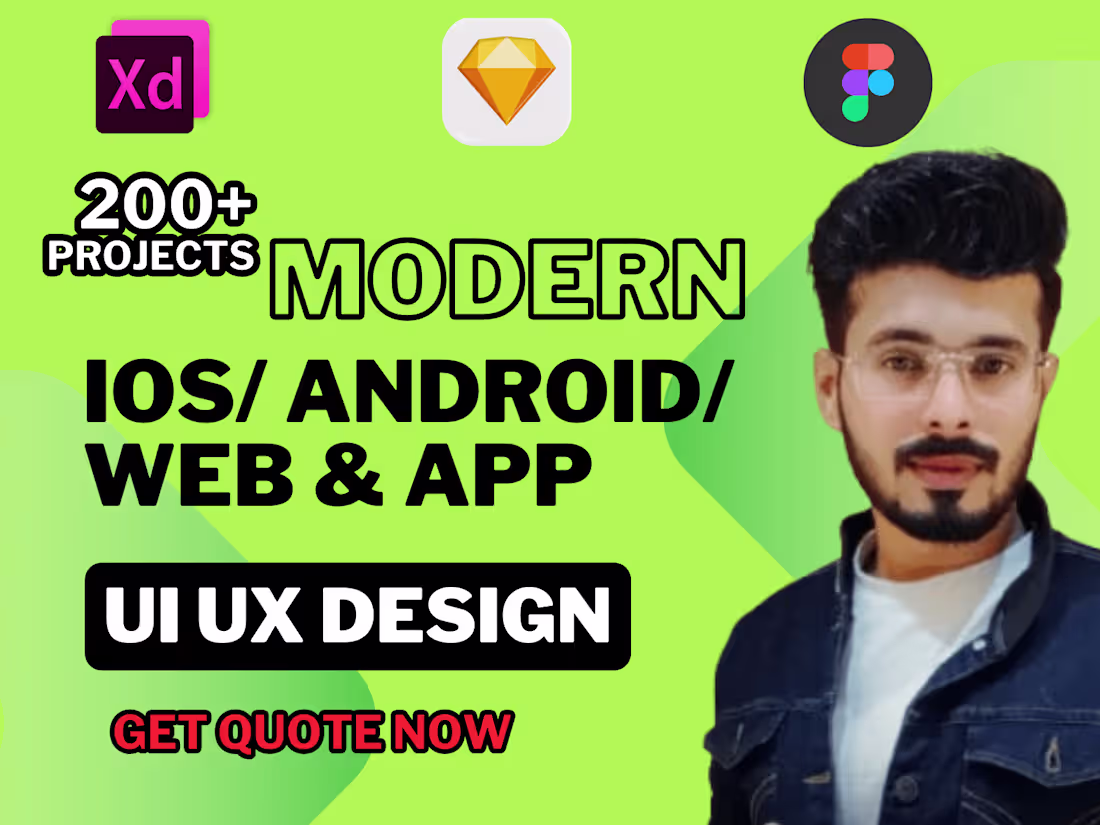 Cover image for I will do custom UI/UX design of Website, Mobile Application