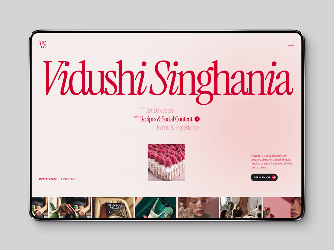 Cover image for Premiumization of Vidushi's (Art Director)