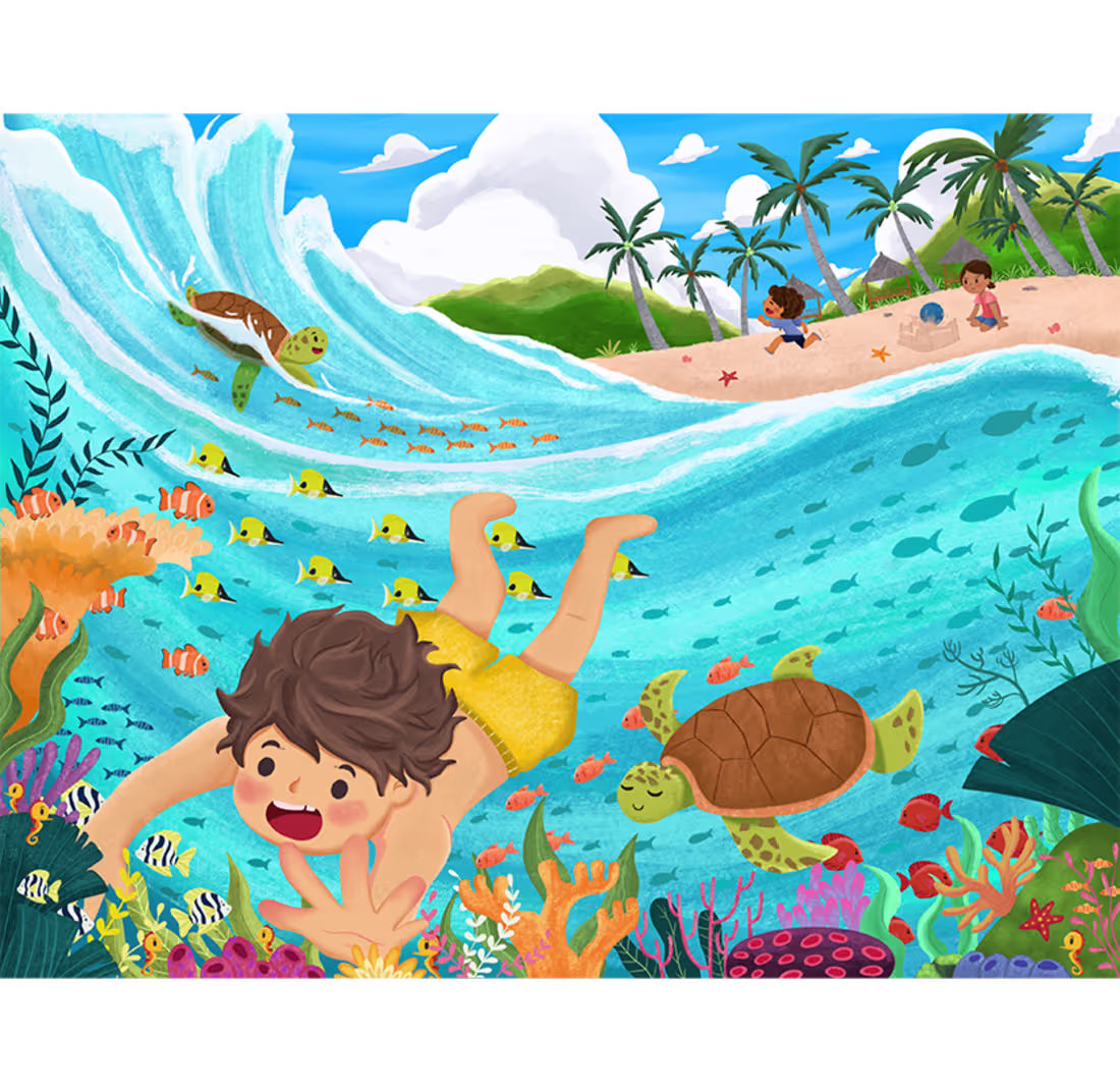 Cover image for Custom Children's Book Illustration