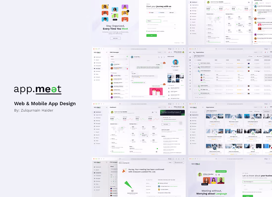 Cover image for Case study Web Application UI UX Design App.Meat