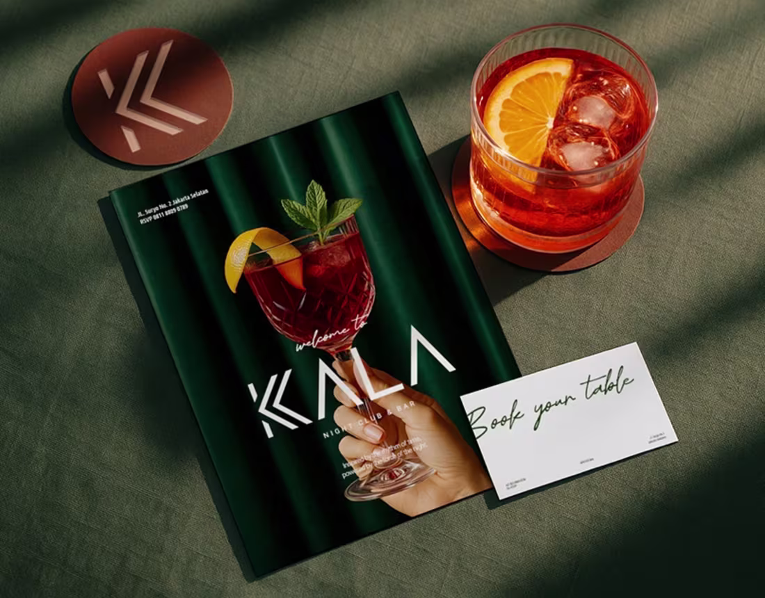 Cover image for Kala Logo & Visual Identity Bar Branding
