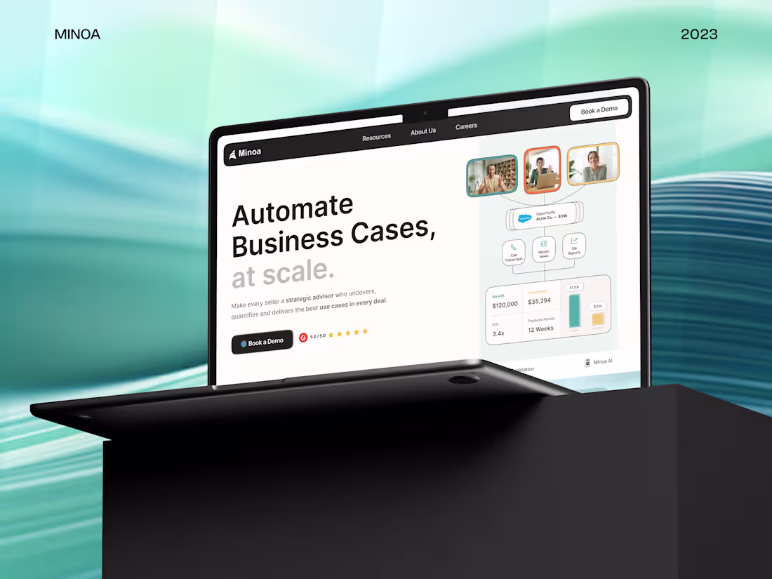 Cover image for MINOA - Engaging Webflow Experience & Performance