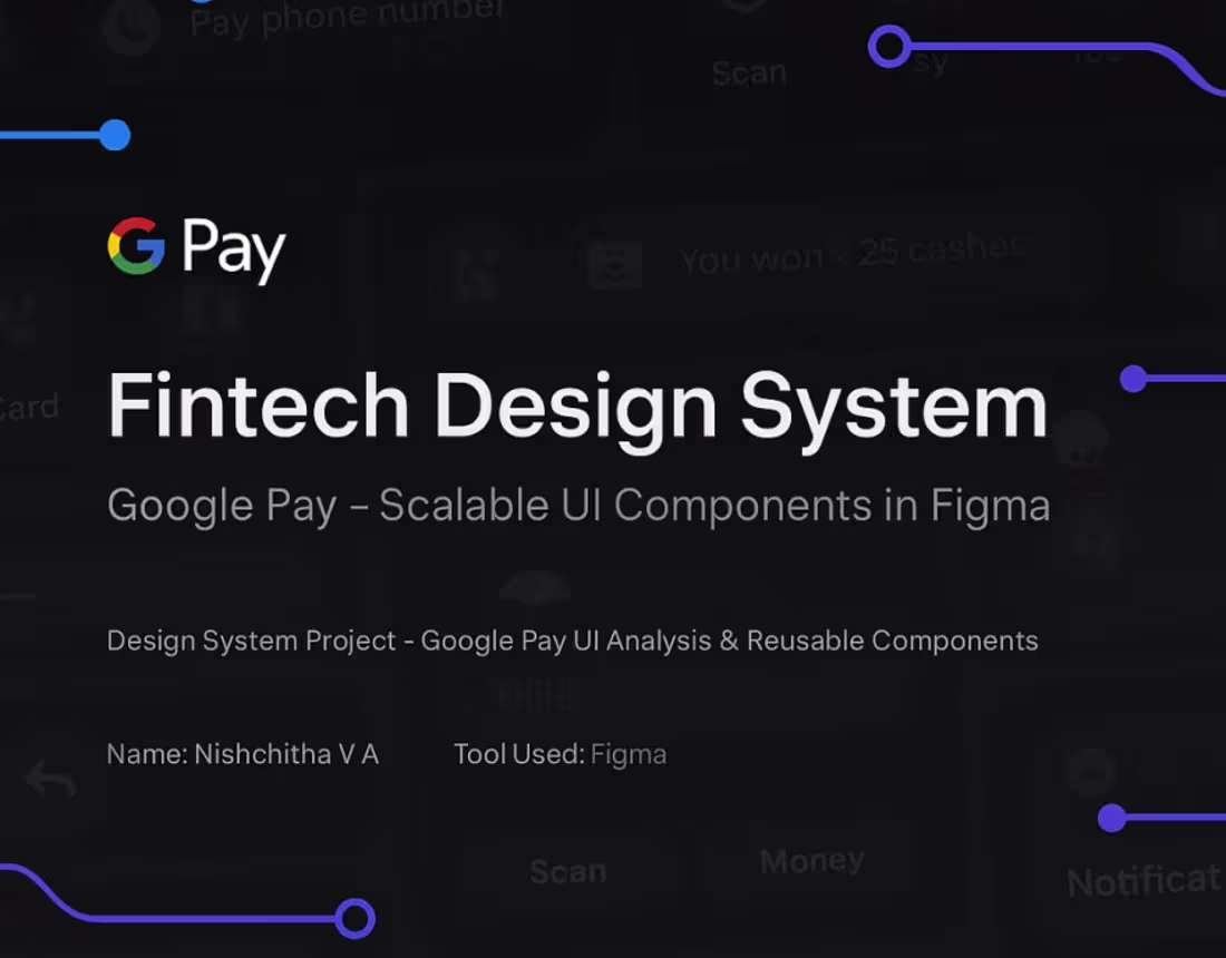 Cover image for Scalable Design System for a Google Pay UI Components