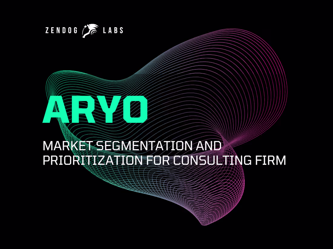 Cover image for Launching Aryo Logistics: Market Segmentation and Prioritization