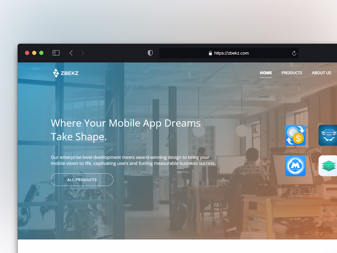 Cover image for ZBEKZ.com - (Figma to React)