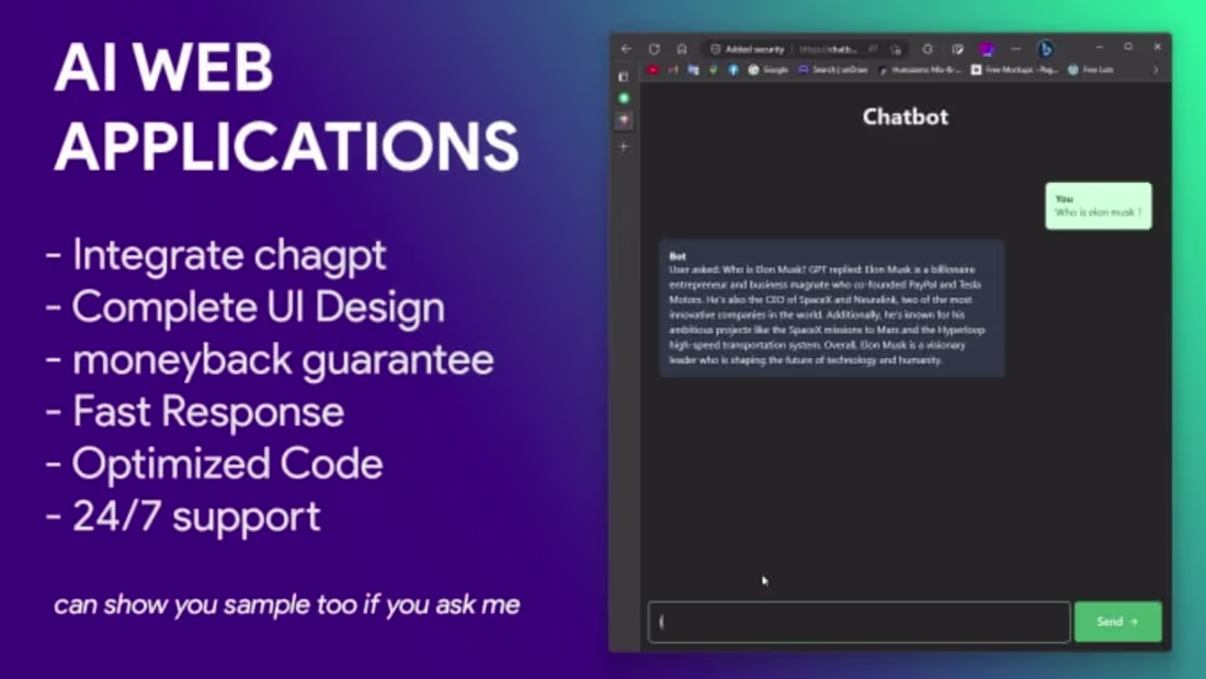 Cover image for build your AI web application using ChatGpt…