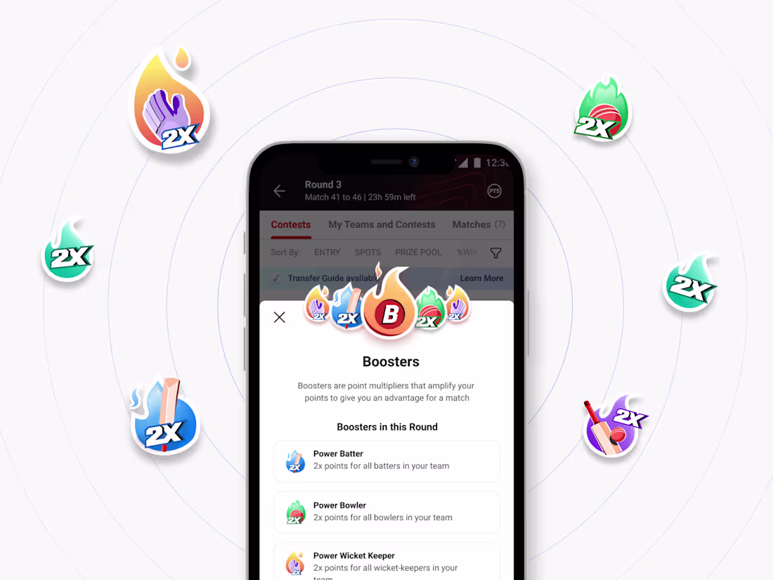 Cover image for Booster Gamification for fantasy sports