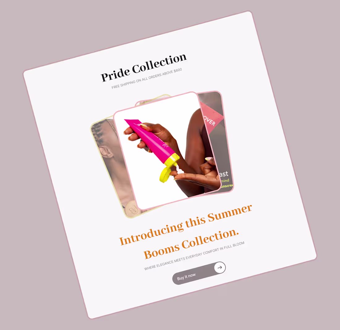 Cover image for Modern Email Templates for Brands & Launches, Newsletters.