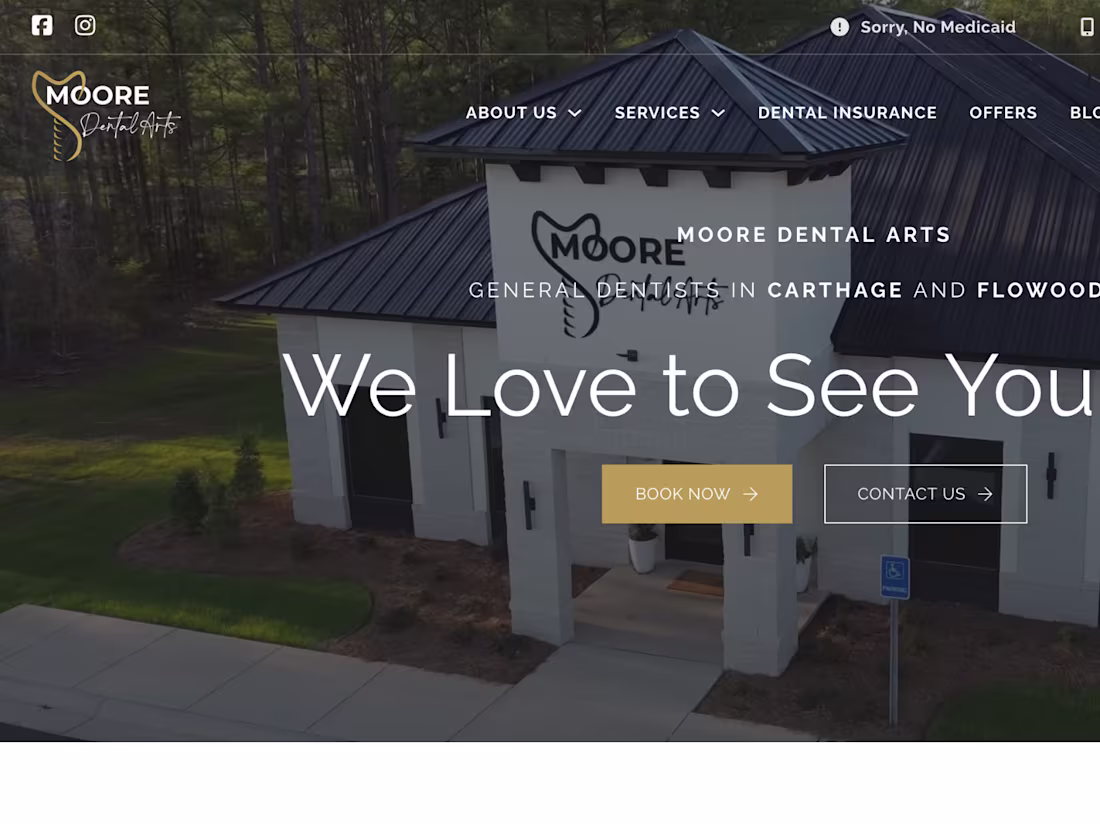 Cover image for Moore Dental Arts