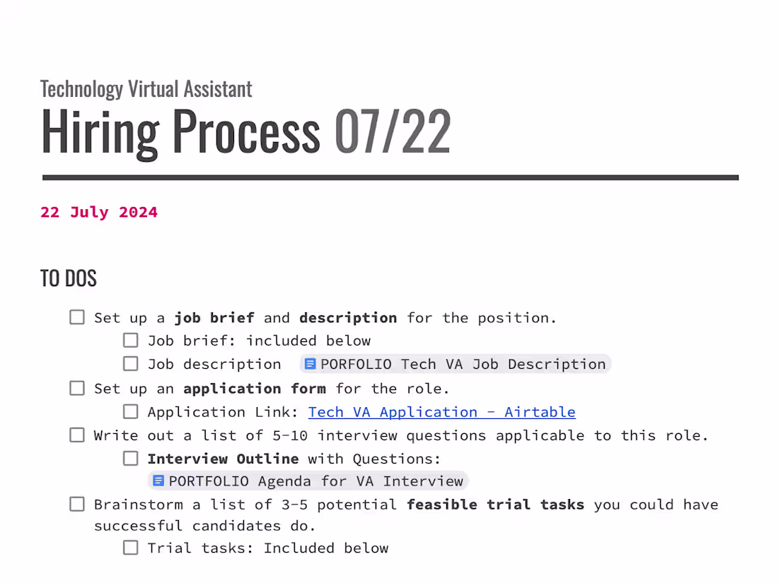 Cover image for Process Creation: Help me hire!