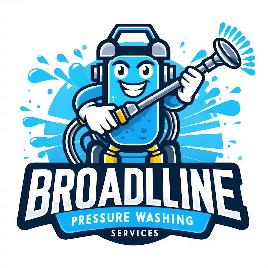Cover image for Logo Design for Broadline Pressure Washing Services 📝 Descr...