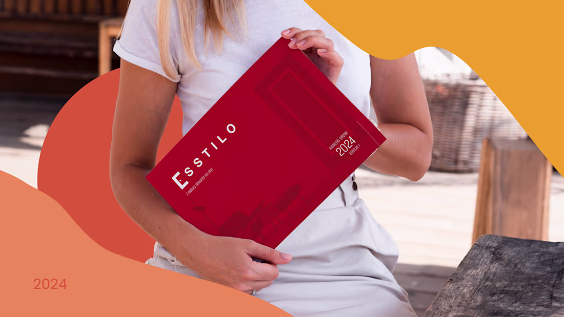 Cover image for Catalog design for Esstilo (2024)